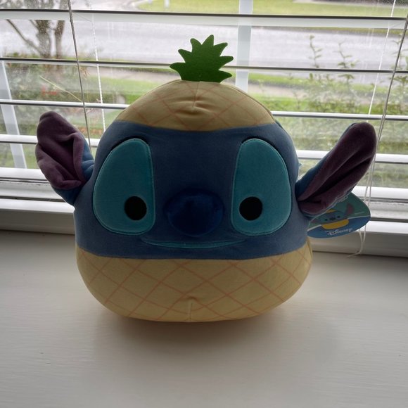 New Disney Squishmallows Pineapple Stitch 8" Squishmallow - Picture 9 of 9